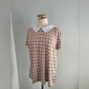 Tag short sleeves blouse size XL